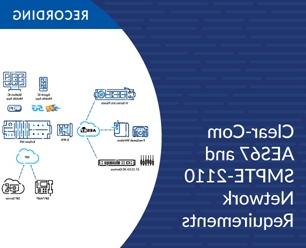 Recording - 十大正规体育平台 AES67 and SMPTE-2110 Network Requirements